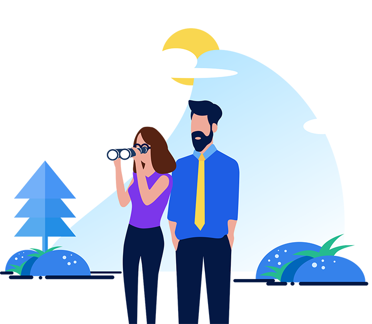 Business Man with Laptop